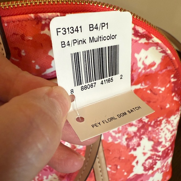 Coach Peyton Floral Dome Satchel - Picture 10 of 10